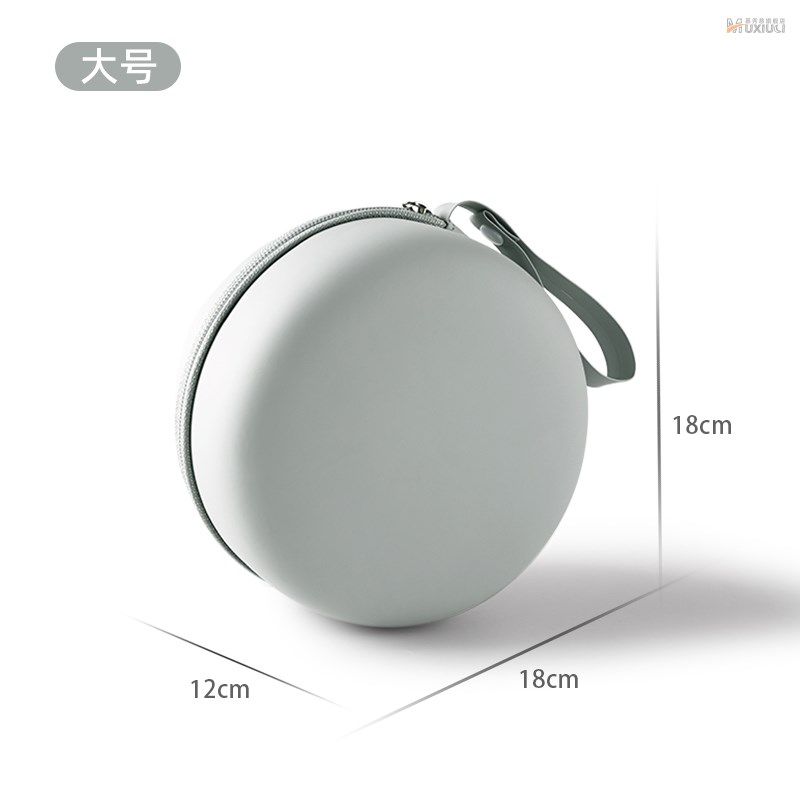 出差旅行便携u型枕收纳盒飞机高铁长途坐车护颈枕轻量小巧整理盒