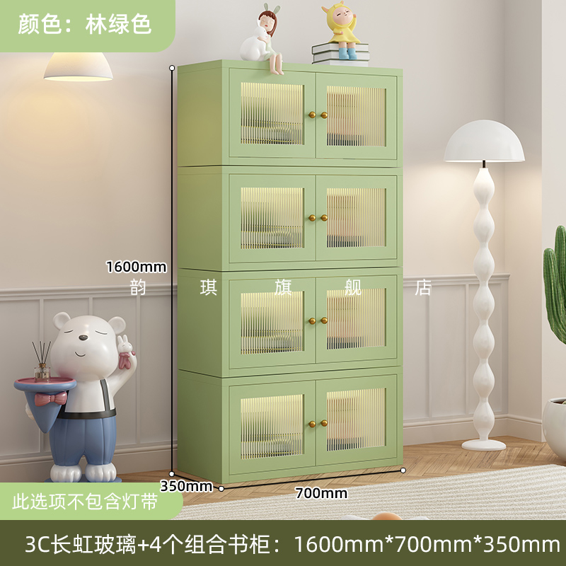 飘窗柜收纳柜置物卧室空间利用神器书架书柜衣服阳台上放的储物柜