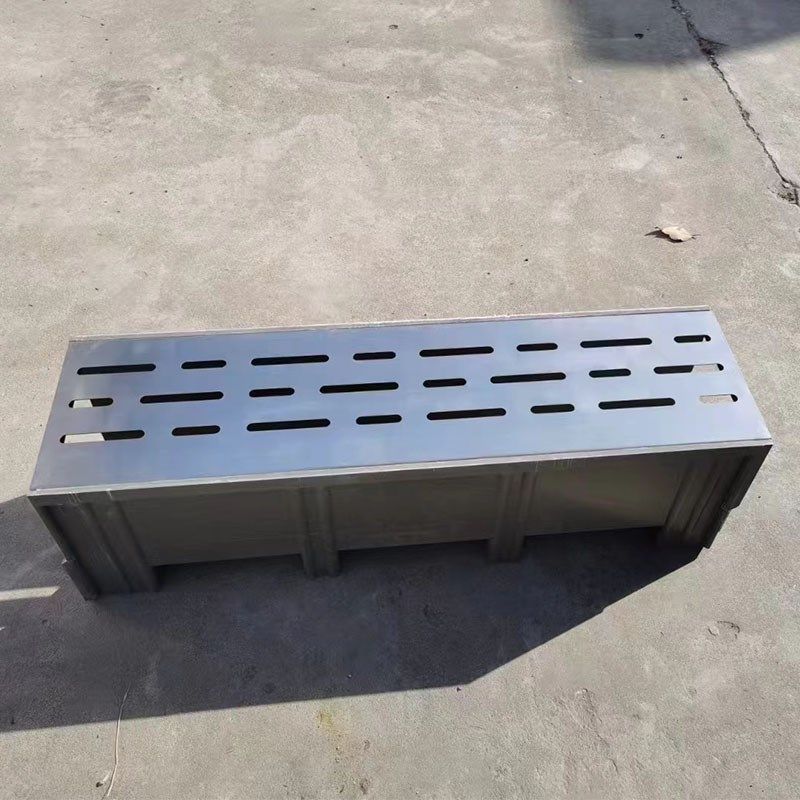 304不锈钢线性排水沟成品地沟户外下水道U型槽缝隙式排水沟盖板
