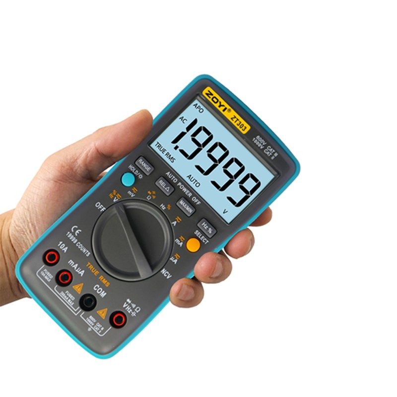 众仪电测 ZT303四位半高精度数字万用表 自带NCV感应测电