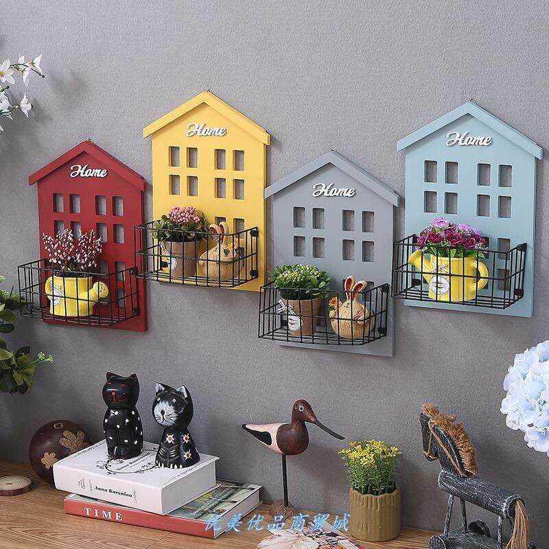 装修装饰幼儿园环创吊饰装饰材料教室店内田园风门店楼梯间