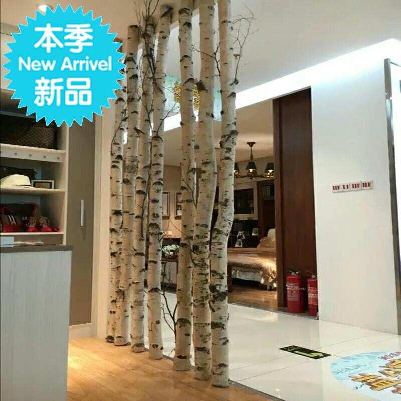 白桦◆定制◆树干装饰原木白桦木枯树造型树干支树枝树杈婚庆拱