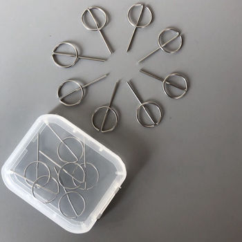 手机通用取卡针加长插卡针华为OPPO苹果小米vivo顶卡拔卡针取卡器