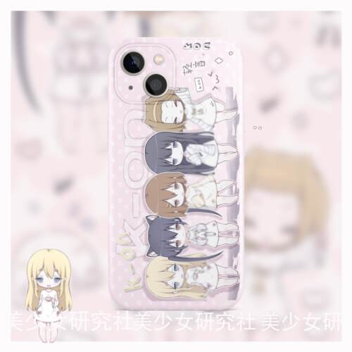 可爱原创二次元imd萌系搞笑轻音少女ins风适用于iphone手机壳15苹果14Pro菲林全包安卓日系卡通13Promax精孔