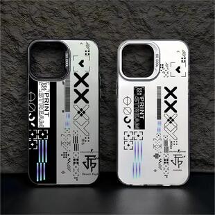 csgo印花集适用苹果15手机壳新款iPhone高级感14promax的套13全包ip12防摔潮牌11pro彩银xsmax男款xrpluspor
