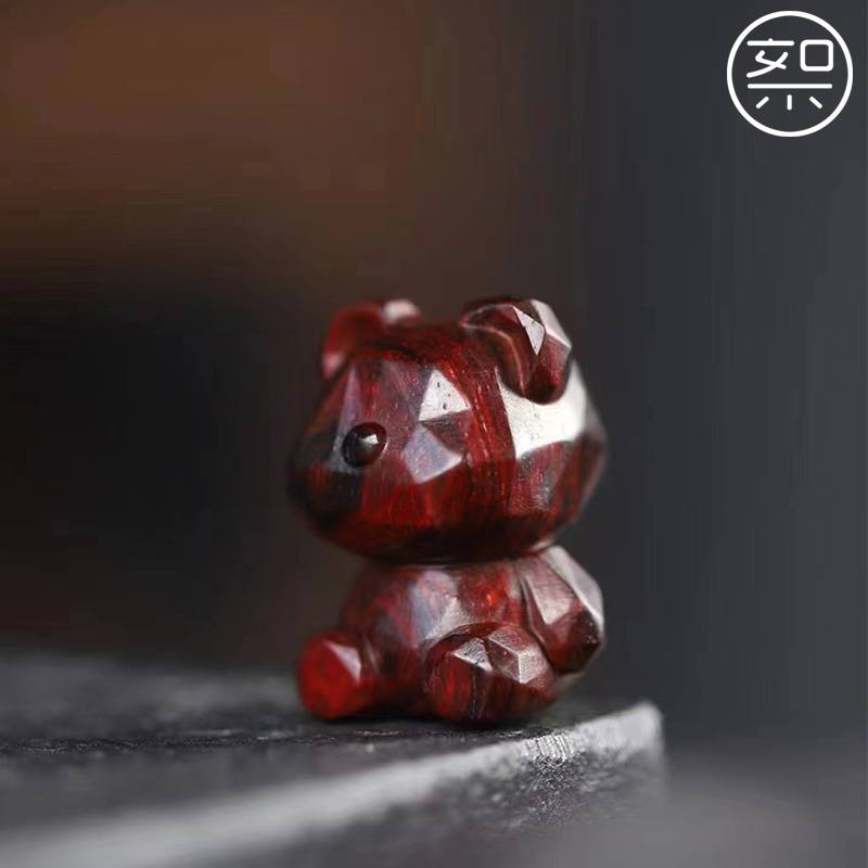 印度小叶紫檀暴力熊小手把