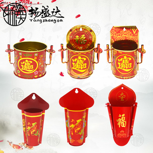 悬挂炉拜祖先神位香炉挂壁式插香炉圆门口可挂墙门神炉拜神挂墙上