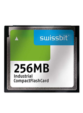 SFCF0256H4BK1SA-I-MS-553-SMA MEM CARD COMPACTFLASH 256MB SLC