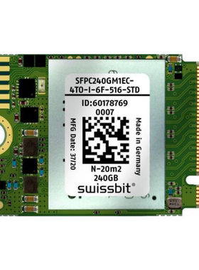 SFCA004GH3AA1TO-I-MS-226-STD INDUSTRIAL CFAST CARD F-600 4