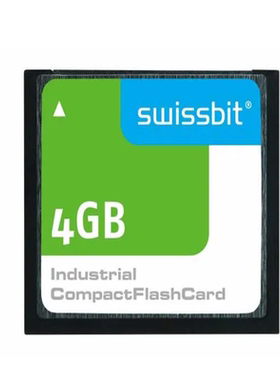 SFCF4096H2BU4TO-I-MS-527-STD MEMORY CARD COMPACTFLASH 4GB SL
