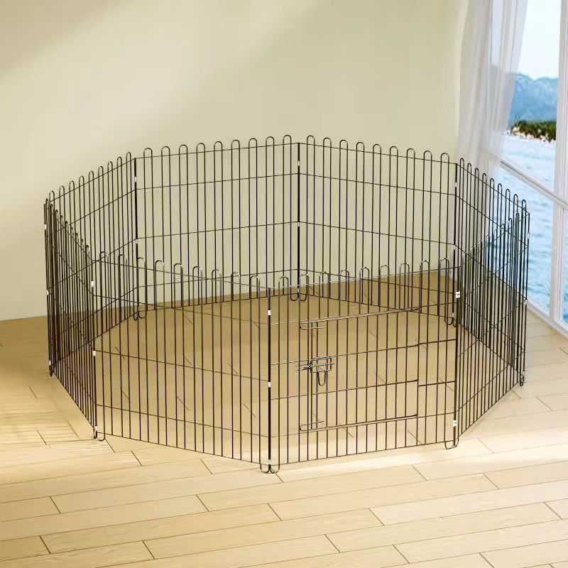 围栏笼子可折叠折叠中小型泰迪狗笼通用室内室外栅栏拦笼鸡笼兔笼