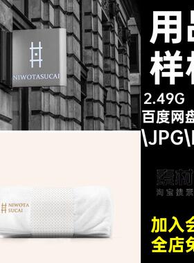 19款提案样机VIPSD19款智能logo高端民宿贴图酒店宾馆民宿设计