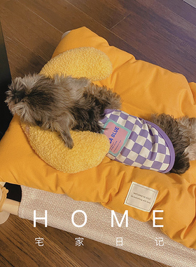 棉质加厚狗狗床垫狗垫子秋冬宠物睡垫猫垫睡觉用笼子猫窝狗窝冬天
