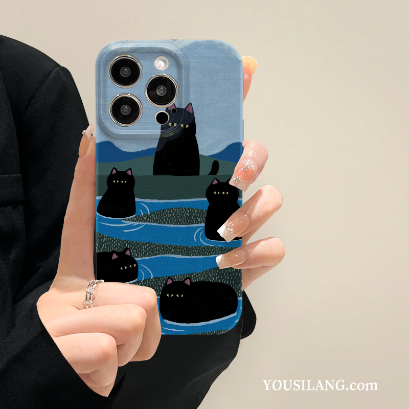 华为p60R8019黑猫菲林壳