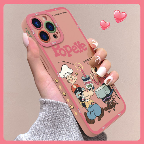 苹果14手机壳猫眼G0871烛光晚餐