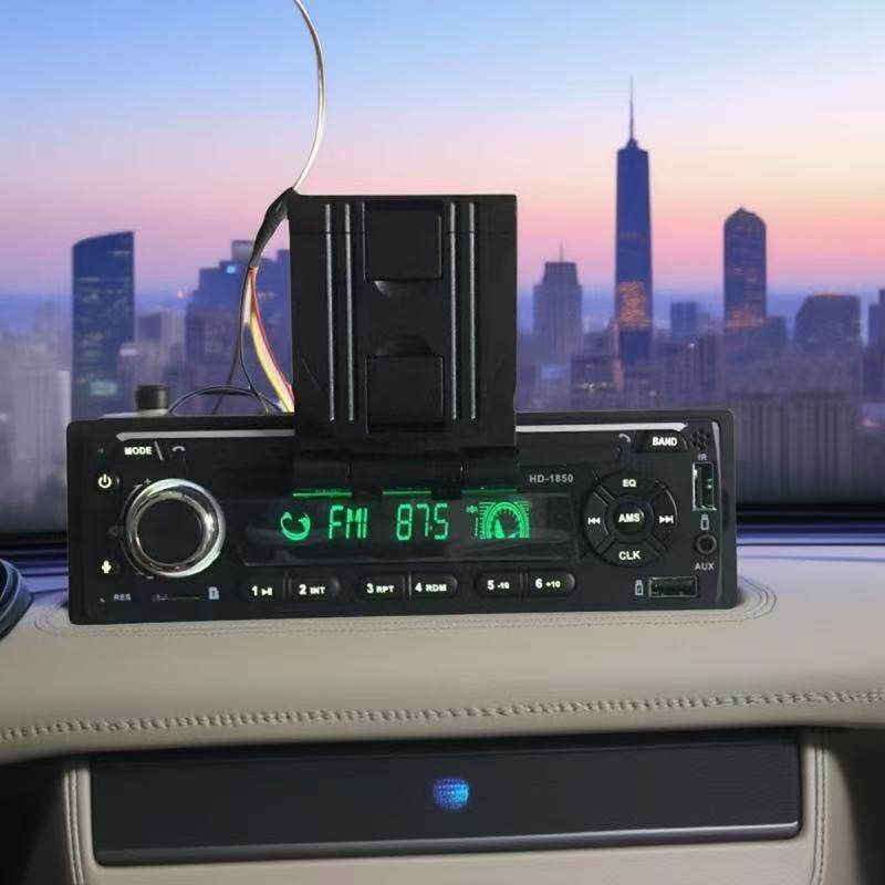 12v车载蓝牙mp3播放器捷达志俊普桑通用挺直瞳插u盘收音机代替cd