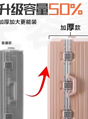 大容量结实耐用万向轮行李箱