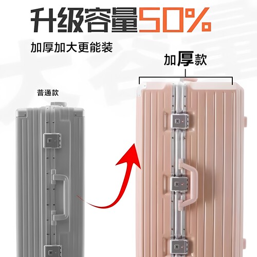 大容量结实耐用万向轮行李箱