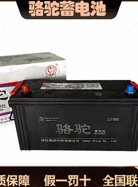 骆驼蓄电池12v100ah汽车免维护6-QWLZ-120电瓶驻车空调农机客货车
