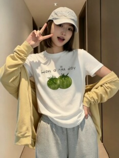 深圳南油韩国短袖青番茄