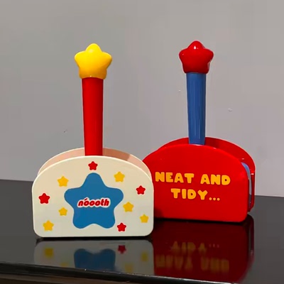 星星粘毛器滚筒可撕式滚刷衣服黏毛滚除毛筒卷毛刷替换卷纸沾头发