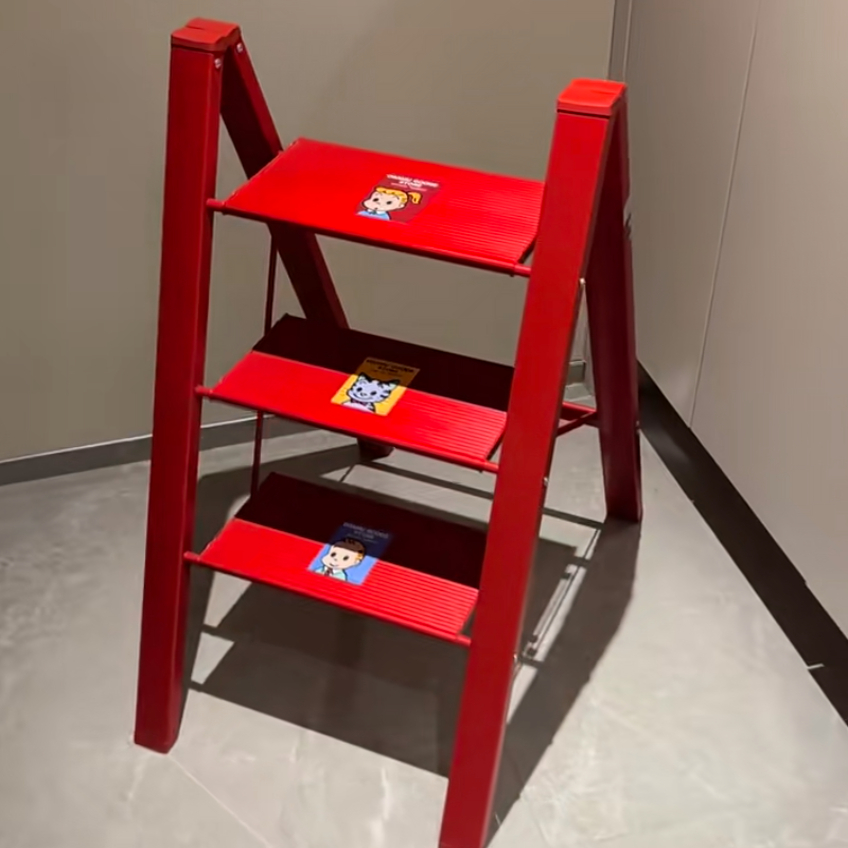 ANNAHOUSE家用乔迁折叠梯加厚铝合金室内登高楼梯多功能折叠梯子