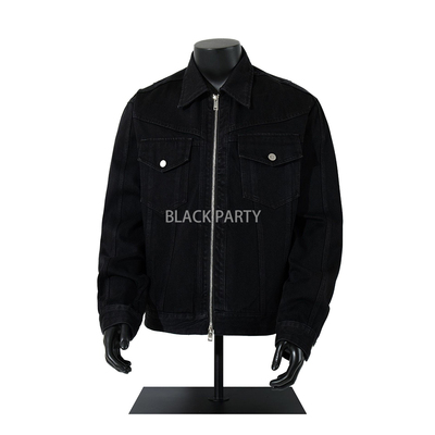 美式高街老钱风工装牛仔夹克外套