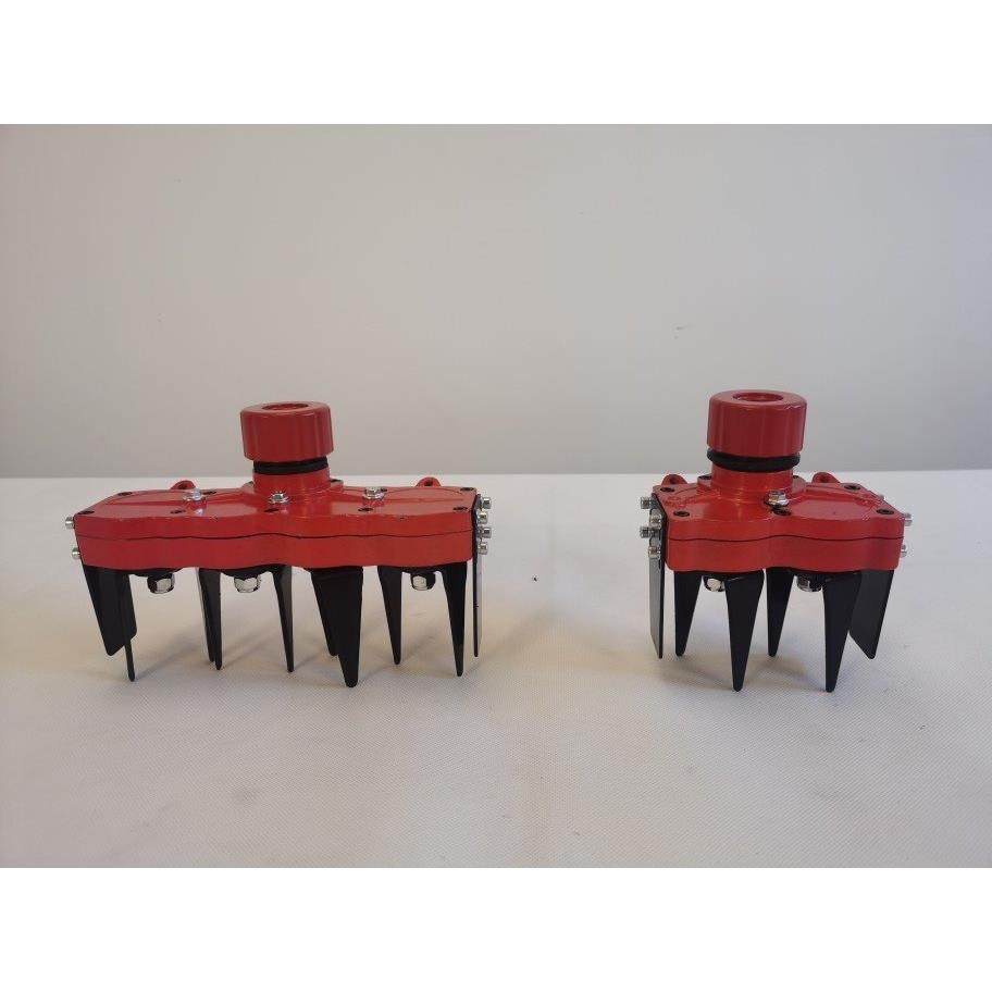 割草机配件通用锄草头耙草刀片锰钢不怕石头锄根松土碎草菜地茶园