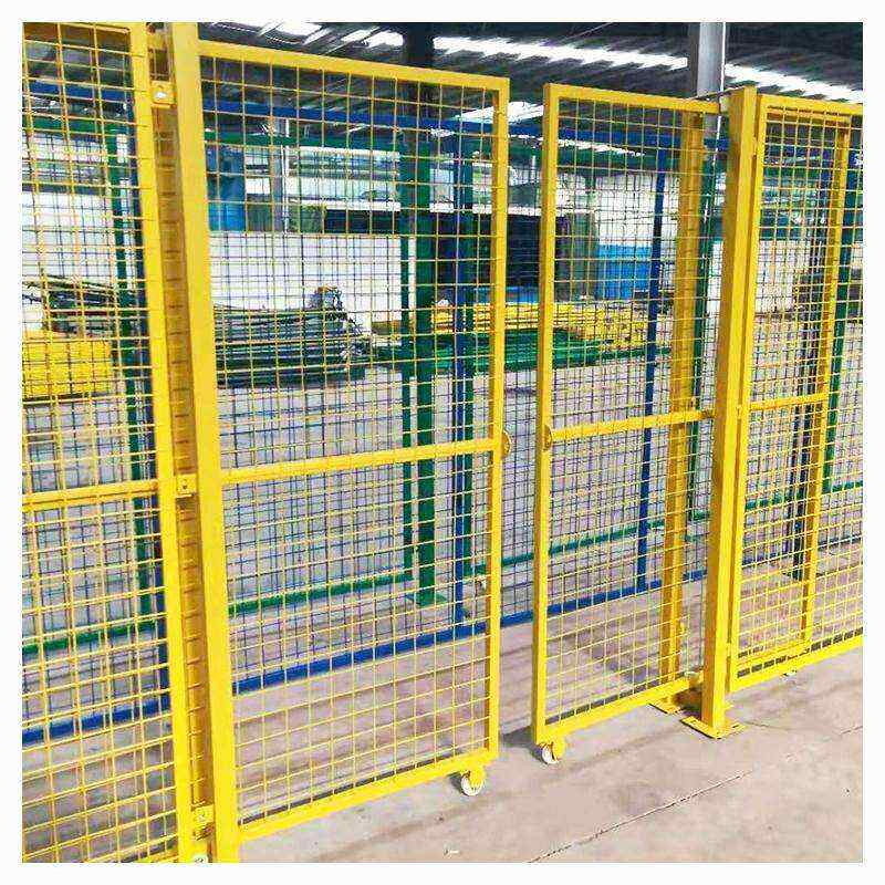 佳智现货车间仓库隔离网移动铁网围栏多颜色可选防护栏u.