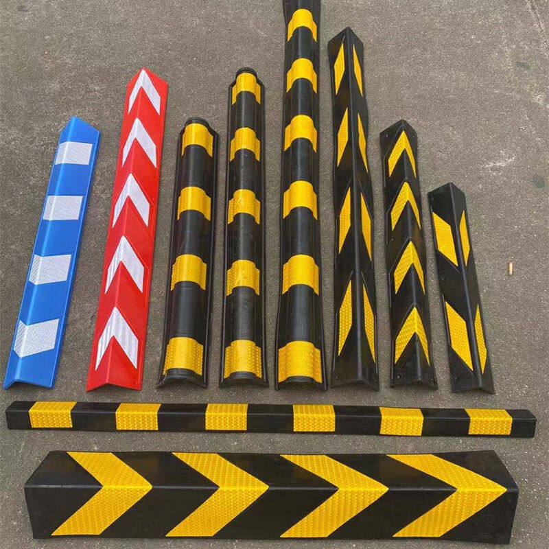 京懿烨橡胶护角条防撞条反光阳角墙角立柱直角保护条车库护墙角楼