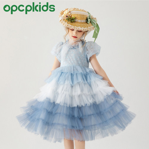 OPCP儿童礼服公主裙女童连衣裙