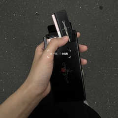 “末日玫瑰”烟盒保护壳空盒细支专用中支高档送男友便携女生礼物
