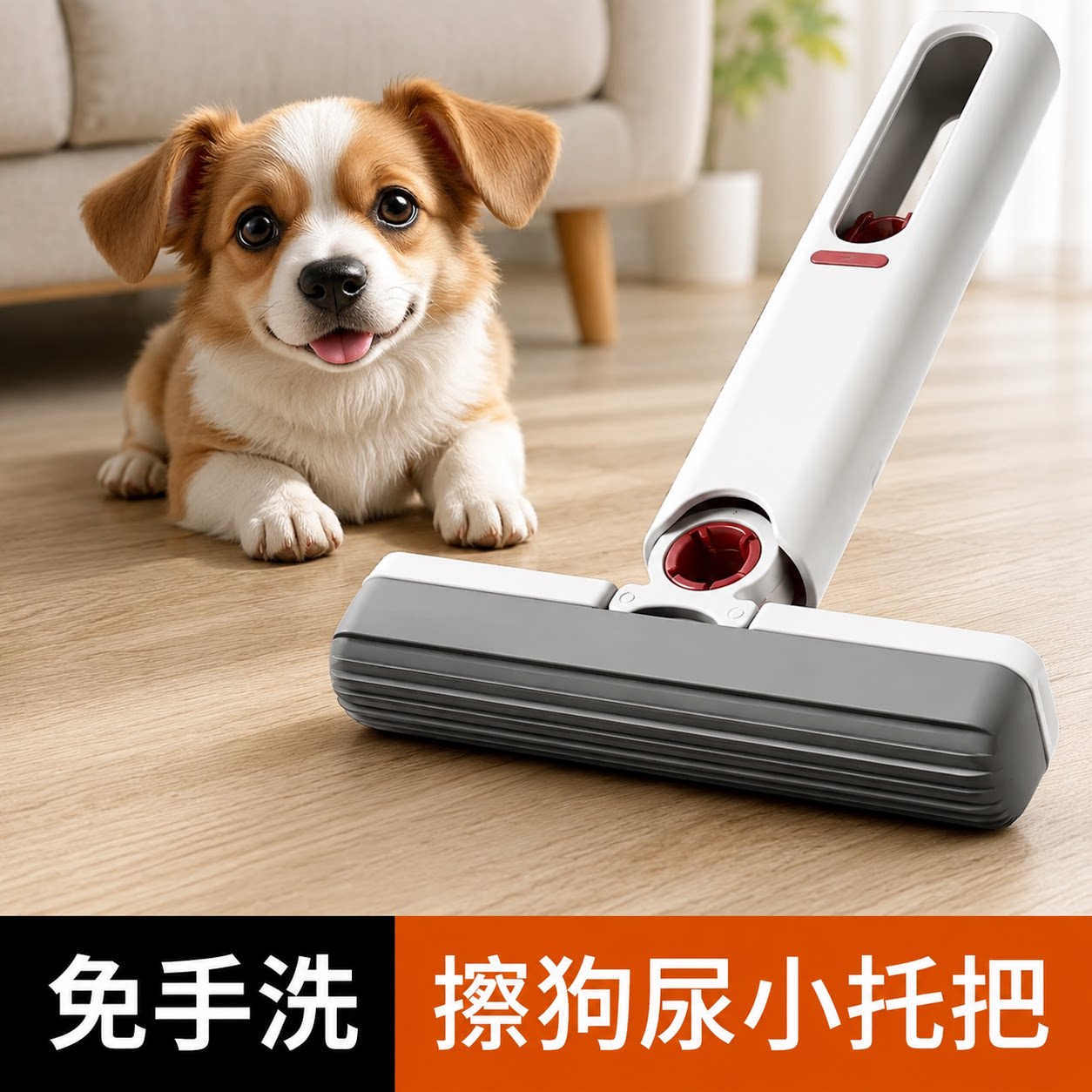 宠物免手洗吸尿拖把狗猫通用图片