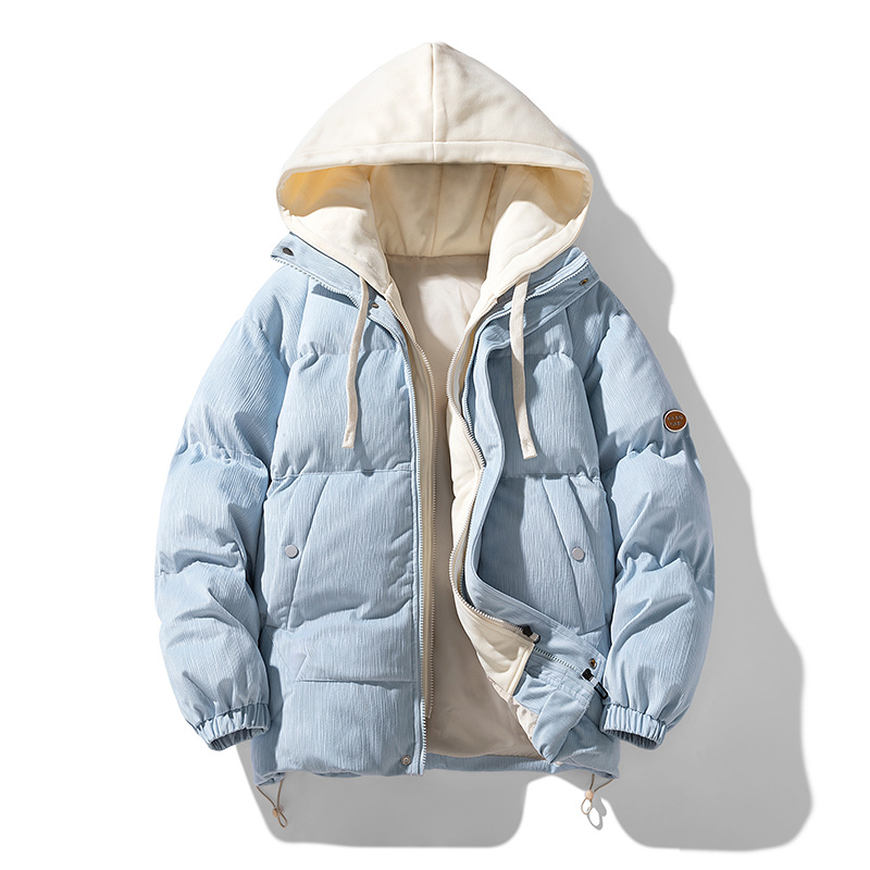 冬季男士加绒保暖棉衣