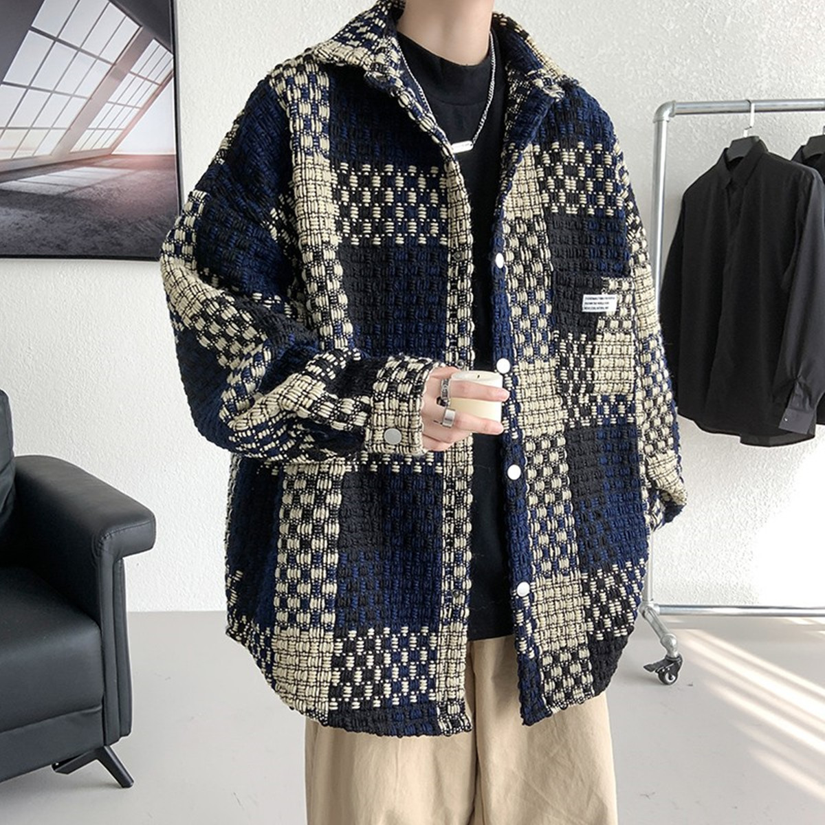 小香风男士工装夹克24
