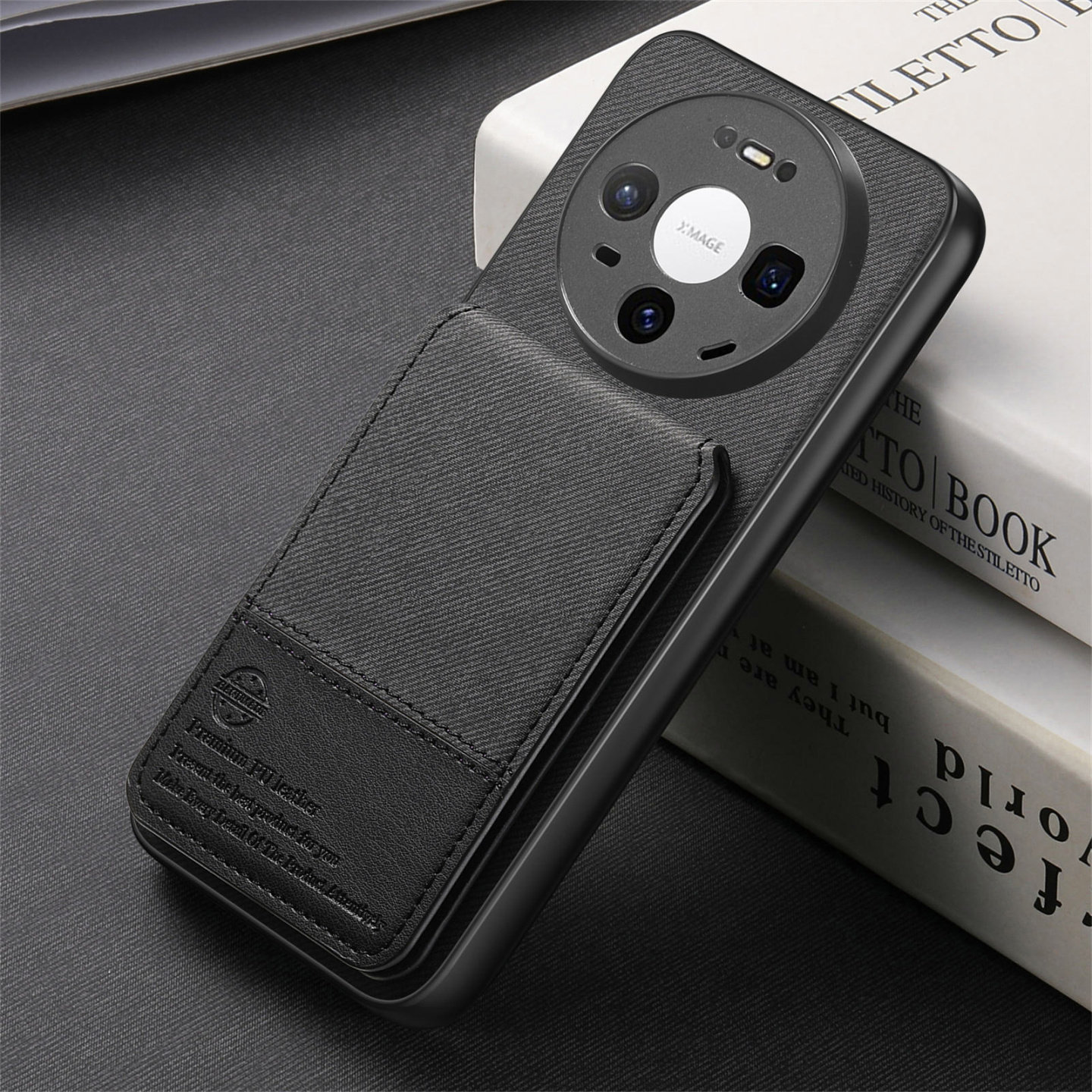 适用华为mate80pro手机壳带卡包70pro+插卡可放卡Nova14Ultra新款卡套一体支架pura80全包13防摔保护套卡夹