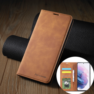 适用三星S26 钱夹S21FE皮套note20带盖插卡S24保护套A55全包A34防摔A06复古A56 S25手机壳S23Ultra翻盖S22