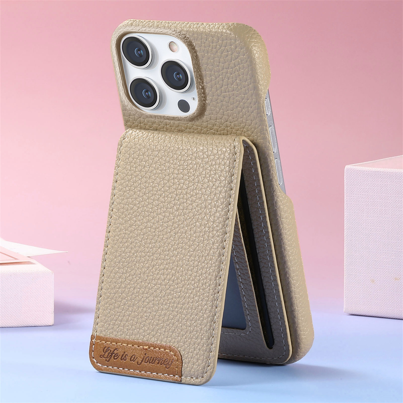 卡套适用iphone17手机壳16e带卡包苹果14promax零钱包15一体13卡槽12插卡11卡夹xr放卡片16plus多卡位se2新款