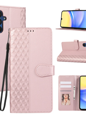 S26适用三星S24Ultra手机壳S25edge皮套s22+翻盖式S21FE新款S20防摔A55插卡note10全包S23软壳A57/A53钱包A56