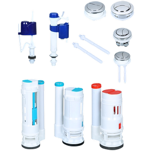 马桶水箱配件排水阀进水阀通用冲上下水器按钮全套坐便老式冲水器