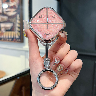 宝骏云朵钥匙包专用悦也valli宝骏KiWi ev汽车钥匙套扣壳高档男女