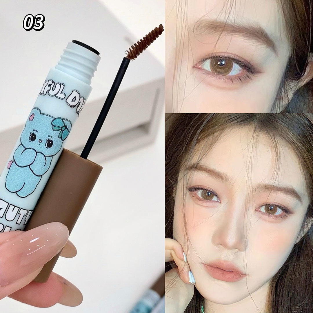 浅眉变韩！染眉膏防水持久不脱色