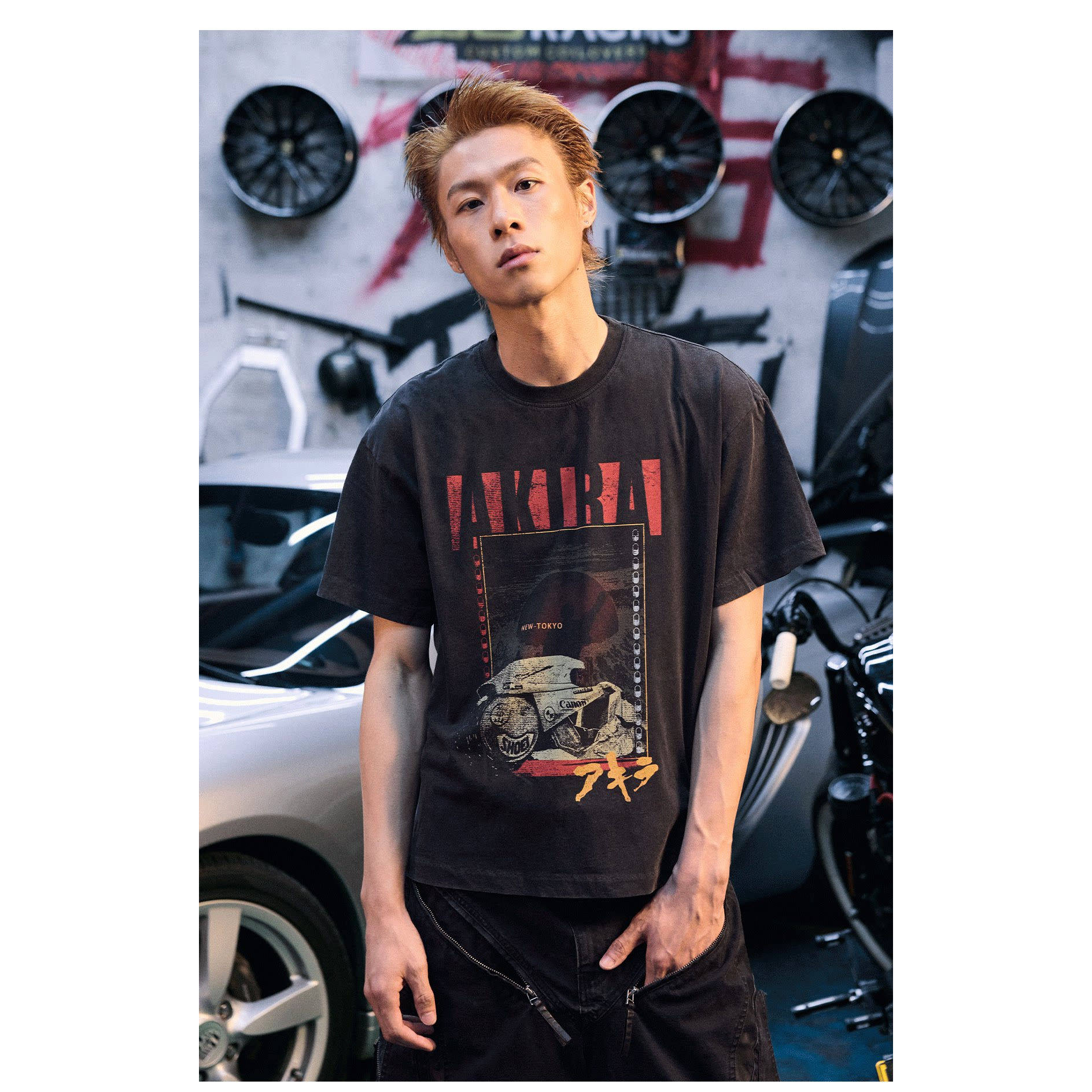 GAOX  AvinMade 26SS 东京大爆炸印花短袖 数码重磅300G