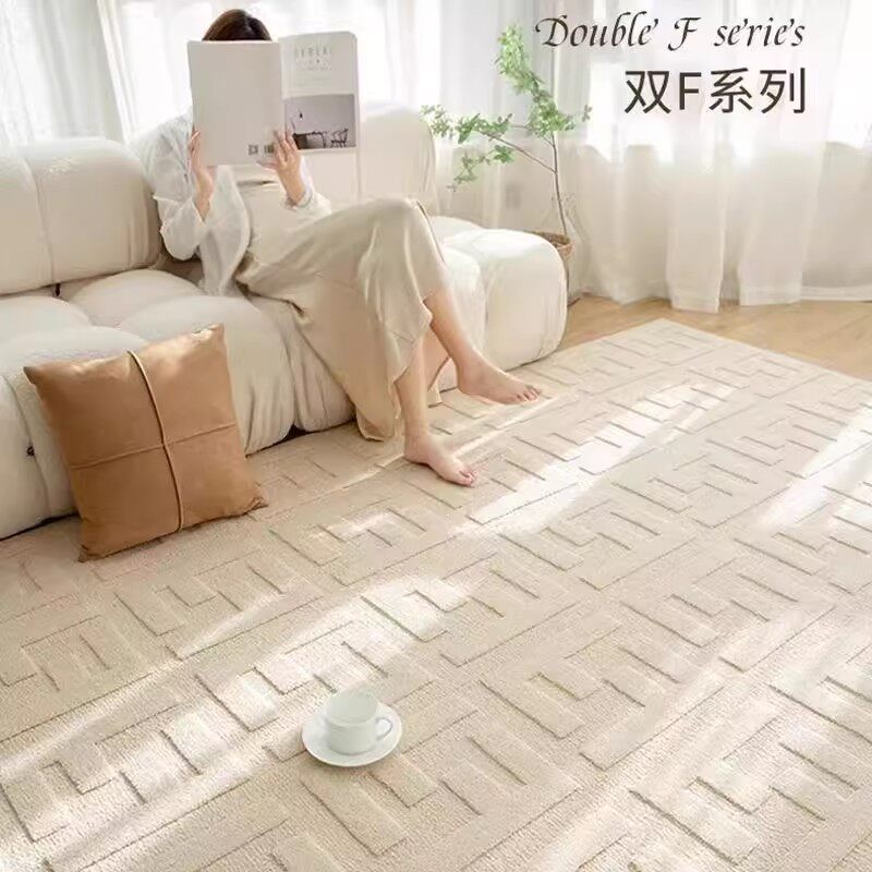 3D浮雕双F防水防污免洗地毯