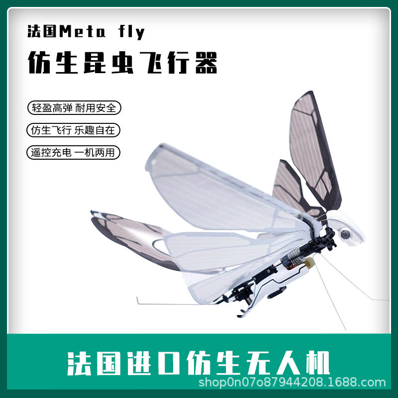 法国metafly仿生蜻蜓智能飞行昆虫科幻沙丘小型遥控扑翼