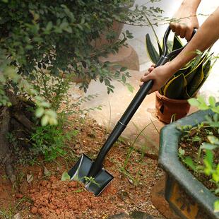碳钢铁锹挖树铁锨家用农用铲子户外挖土植树园林园艺工具