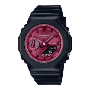 CASIO卡西欧手表女非凡洋红情侣石英送礼礼物情人节GMAS2100RB1A