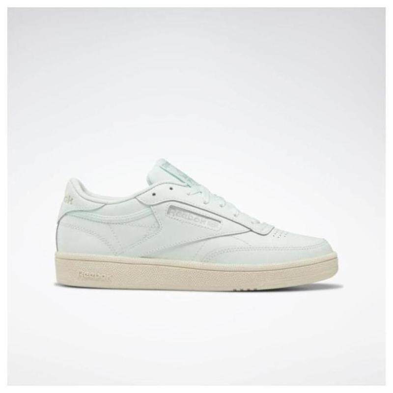 Reebok/锐步女运动板鞋Club C系列低帮皮面轻质平底休闲 8434