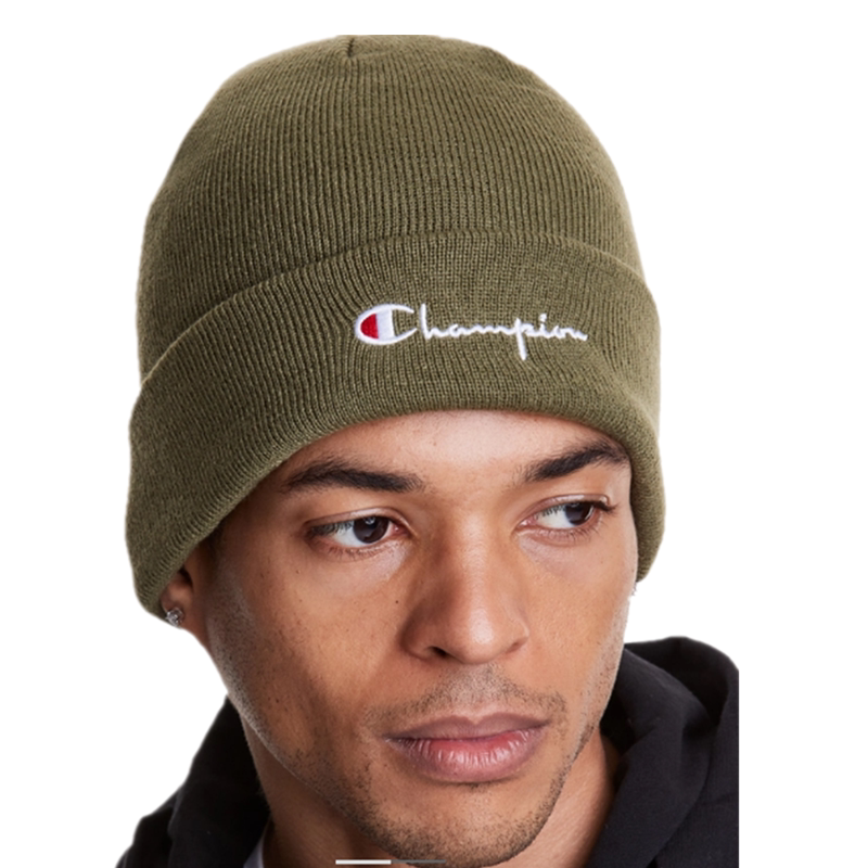 champion冠军男女针织帽毛线帽情侣百搭潮牌秋冬保暖正品h01014