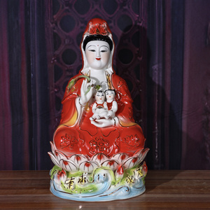 求子陶瓷送子观音菩萨